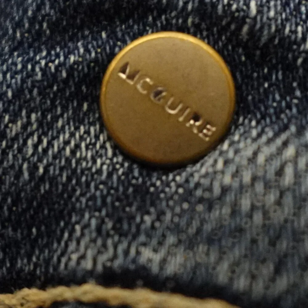 Mcguire jeans high rise skinny women's 31 blue‎ denim